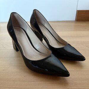 Marc Fisher ZALA BLOCK HEEL POINTY TOE PUMP